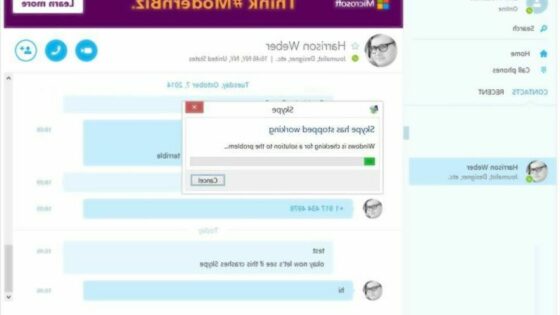 Microsoft je napako v Skypu odpravil v manj kot 24 urah!