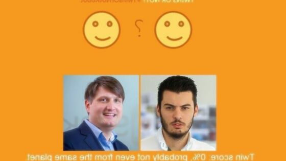 Microsoft Twins or Not s precej veliko natančnostjo razbere povezanost oseb na fotografijah.