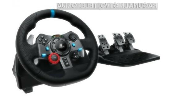 Logitech G predstavlja dirkalni volan Force Feedback za PlayStation 4