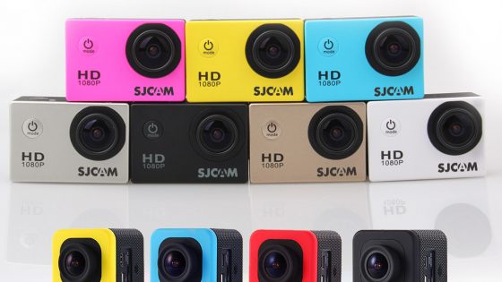 Širok nabor modelov športnih kamer SJCAM od junija 2015 v prodajnem programu WayteQ