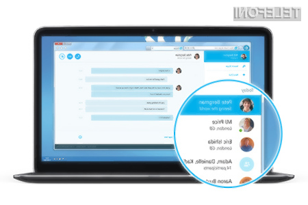 Skype bo kmalu mogoče uporabljati tudi znotraj spletnega brskalnika.