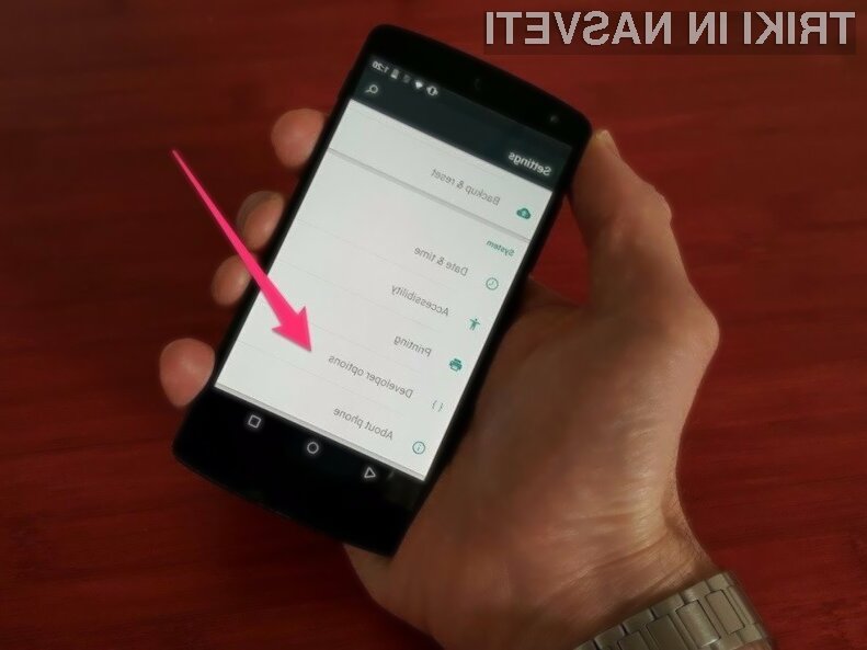 Razkrivamo enostaven trik za pospešitev delovanja mobilnika Android