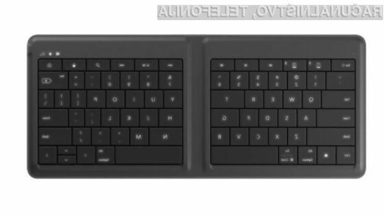 Microsoftova zložljiva tipkovnica Universal Foldable Keyboard vas bo zlahka prevzela!