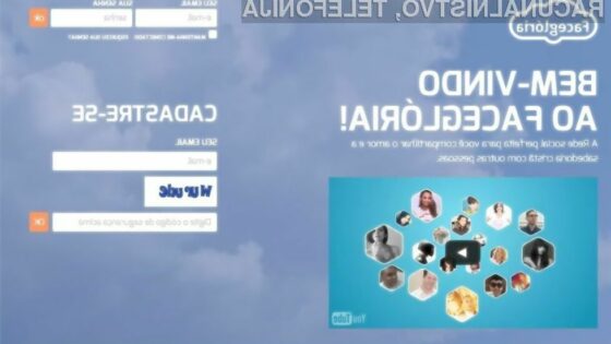 Družbeno omrežje Facegloria vas bo zaščitilo pred vso neprimerno vsebino!