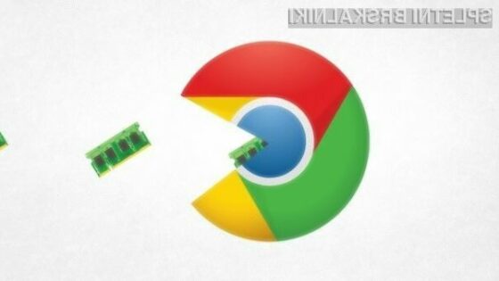 Novi Google Chrome je prijaznejši do sistemskega pomnilnika!
