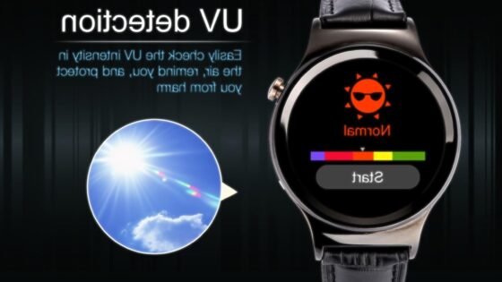 Pametna ročna ura No.1 Watch nas bo opozorila, ko bo izpostavljenost žarkom UV prevelika.