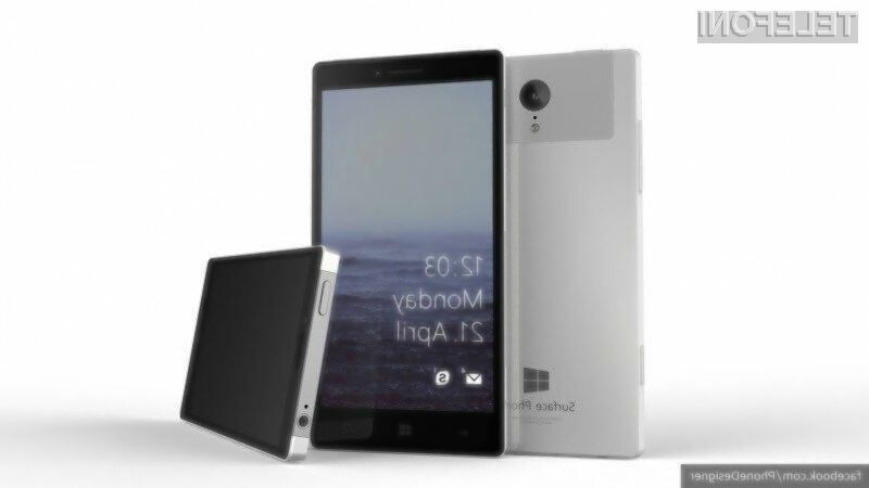 Mobilnik Microsoft Surface naj bi bil kot nalašč za zahtevne uporabnike.