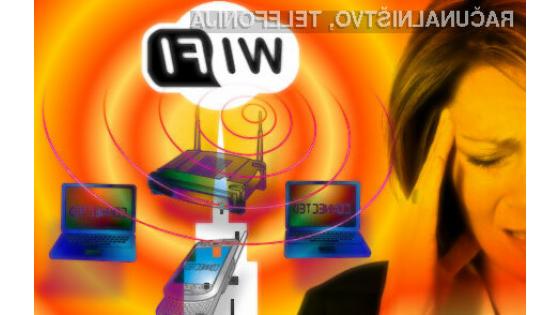 Brezžični signal WiFi naj bi otroku povzročal precejšnje zdravstvene težave.