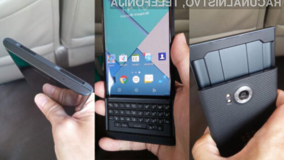 BlackBerry naj bi poslovne uporabnike storitev mobilne telefonije poskušal prepričati z Androidom!