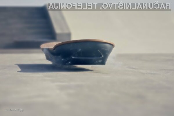 Plavajoča deska Lexus Hoverboard prepričala na polno!