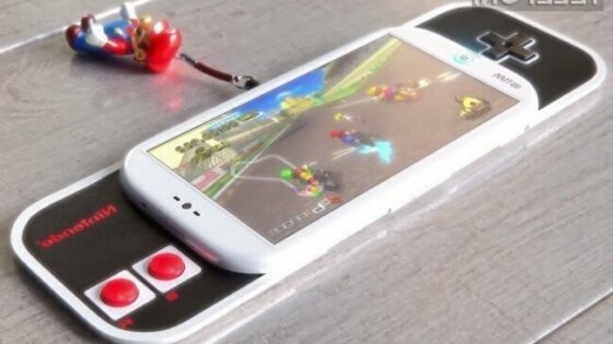 Igričarski pametni mobilni telefon Nintendo je videti naravnost fantastično.