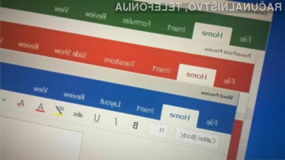 Novi Office 2016 vas bo zagotovo navdušil.