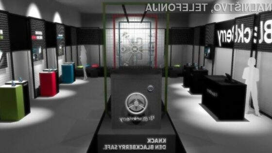 Fizična trgovina BlackBerry bo primerno namenjena promociji izdelkov kanadskega giganta.