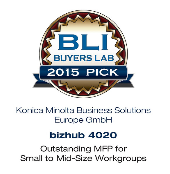 BLI nagrada za bizhub 4020