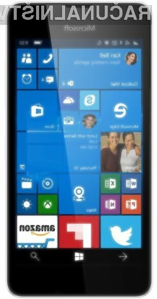 Microsoft Lumia 550 bo prvi mobilnik z Windowsi 10 Mobile!