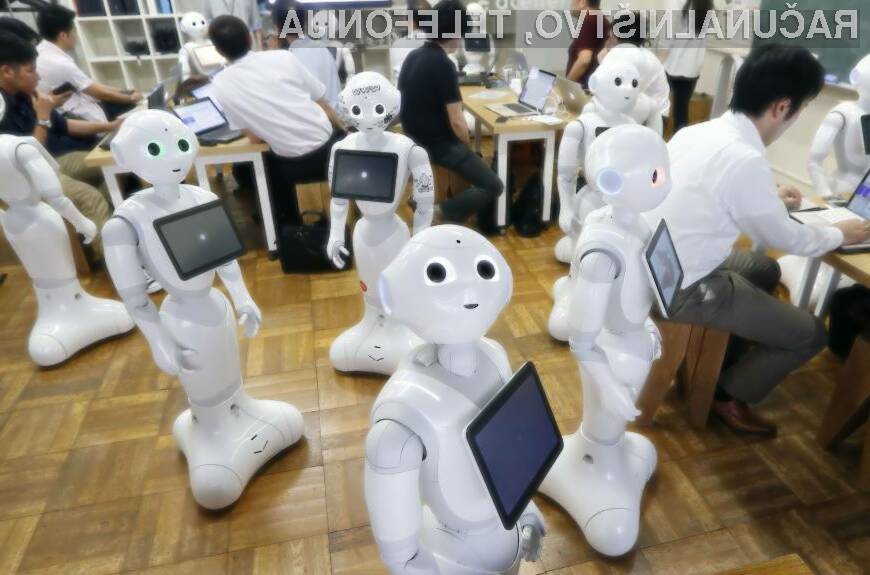 Robot Pepper je med »pretepom« sam poklical policijo na pomoč.
