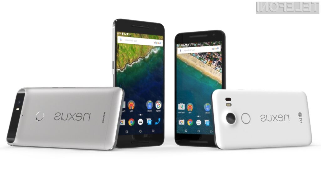 Google je mobilnika Nexus 5X in Nexus 6P opremil celo s tehnologijo LTE-A!