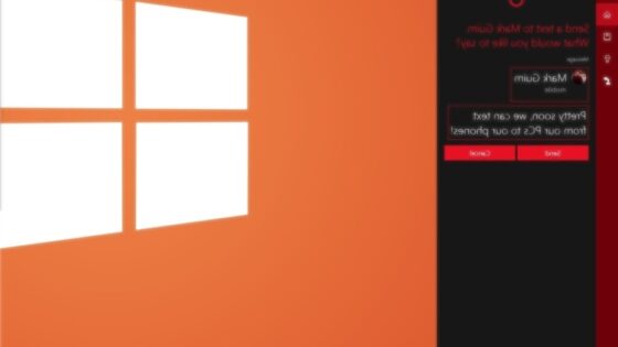 Novi sporočilni sistem operacijskega sistema Windows 10 je enostaven za uporabo in všečen na pogled.