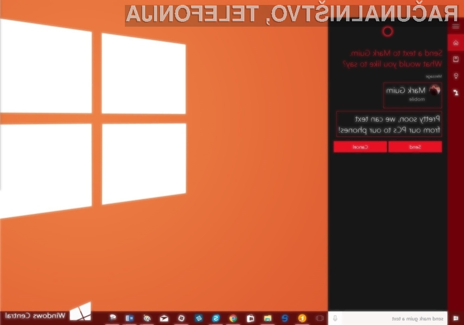 Novi sporočilni sistem operacijskega sistema Windows 10 je enostaven za uporabo in všečen na pogled.