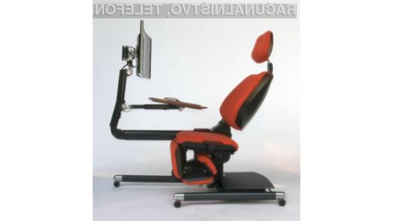 Računalniški stol Altwork Station uporabnikov računalnikov nudi izjemno udobje!