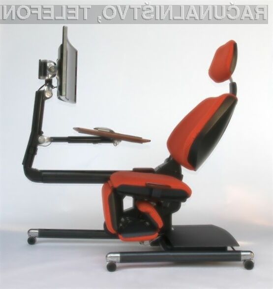 Računalniški stol Altwork Station uporabnikov računalnikov nudi izjemno udobje!