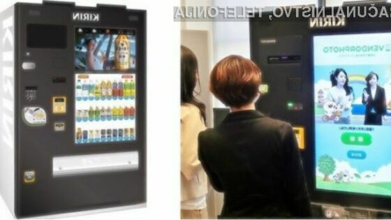 Japonskem proizvajalec avtomatov za pijače Kirin se bo z novim izdelkom zagotovo prikupil ljubiteljem selfijev!