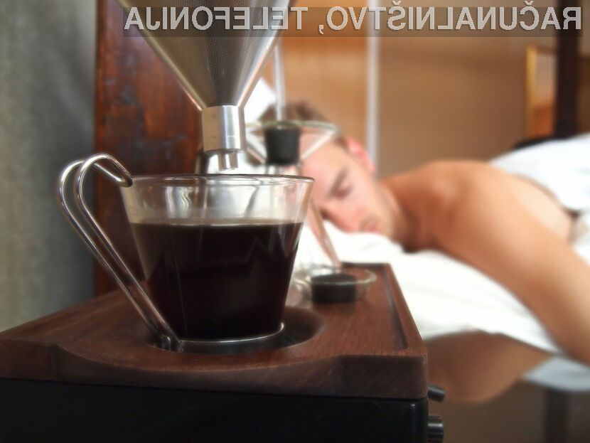 Barisieur, budilka in aparat za kavo v enem, nam bo zagotovo polepšal jutranje vstajanje.