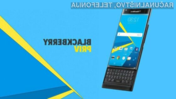 Pametni mobilni telefon BlackBerry PRIV izgleda naravnost fantastično!