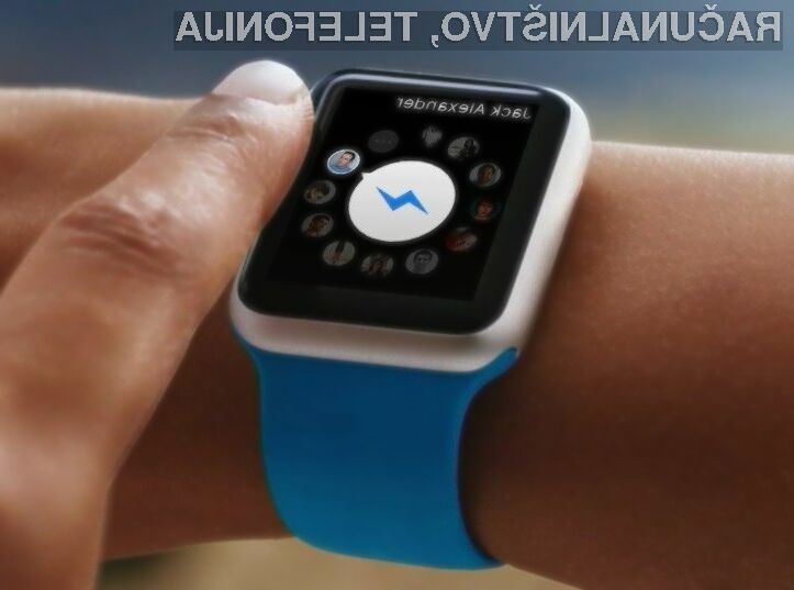 Novi Facebook Messenge se odlično prilega pametni ročni uri Apple Watch.