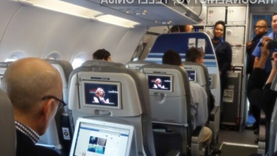 Vse potnikom letalske družbe JetBlue bo kmalu na voljo hitri satelitski internet!