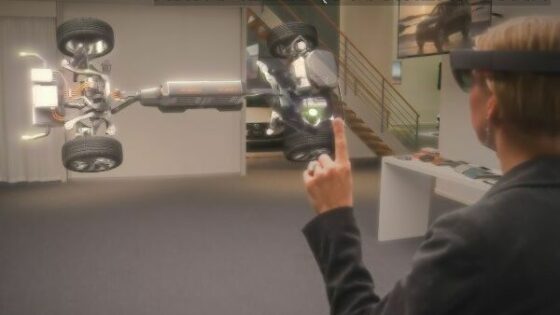 Navidezna očala Microsoft HoloLens se odlično prilegajo avtomobilski industriji!