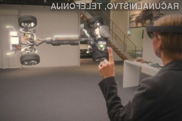 Navidezna očala Microsoft HoloLens se odlično prilegajo avtomobilski industriji!