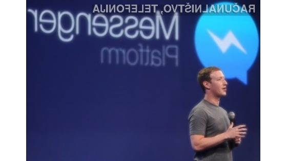 Nova možnost klepetalnice Facebook Messenger na las spominja na tisto, ki jo ponuja konkurenčna storitev Snapchat.