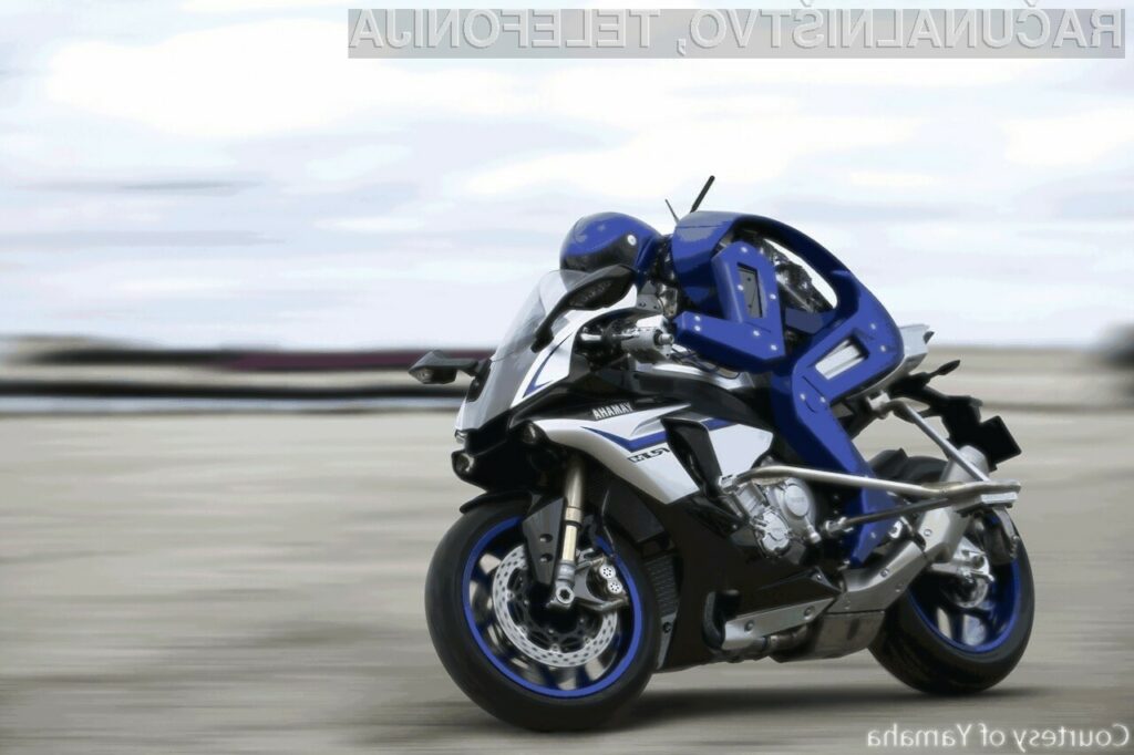 Robot podjetja Yamaha naj bi že kmalu lahko obvladoval vožnjo z motorjem s potovalno hitrostjo do 200 kilometrov na uro.