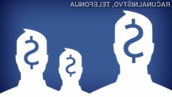Facebook na račun uporabnikov kuje bajne dobičke!