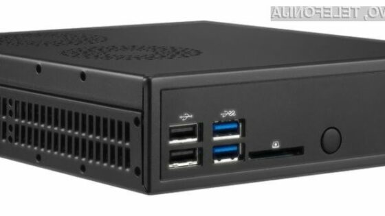 Osebni računalnik Shuttle Barebone DH170 nas kljub kompaktnim dimenzijam ne bo pustil na cedilu!