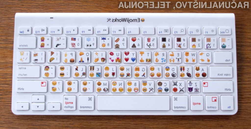 Tipkovnica EmojiWorks Emoji Keyboard vas bo takoj prevzela.