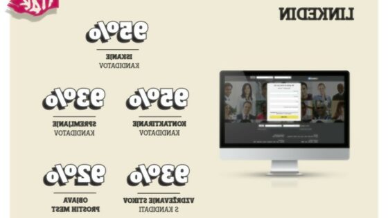 Uporaba LinkedIna s strani delodajalcev.