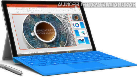 Kompaktni Microsoft Surface Pro 4.
