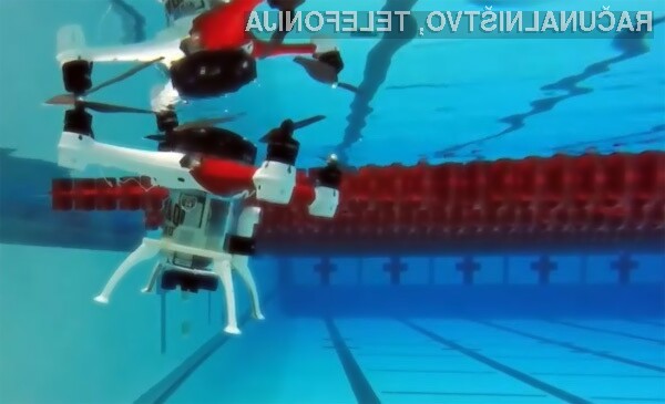 Loon Copter je prvi dron doslej, ki lahko leti, plava in se potopi.