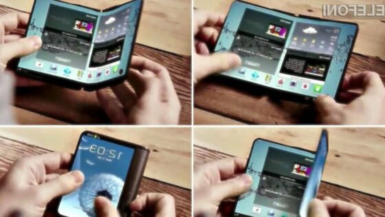 Zložljive naprave z upogljivimi zasloni podjetja Samsung obetajo veliko.