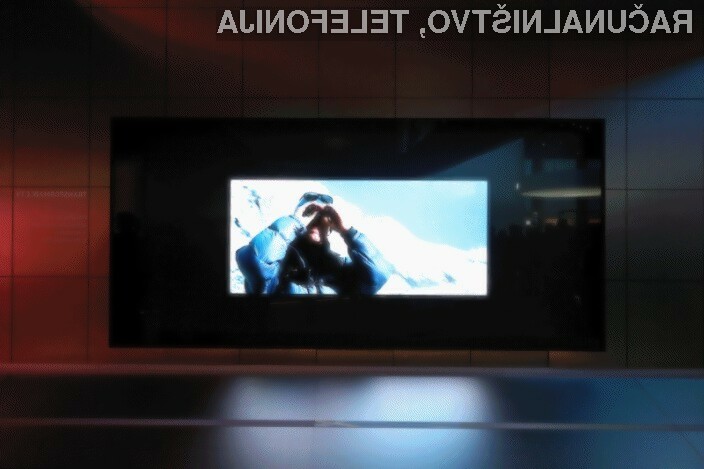 Samsung navdušil z največjim televizorjem SUHD!