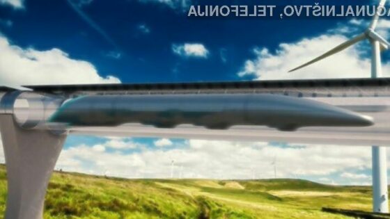 Koncept vozila prihodnosti Hyperloop obeta veliko.