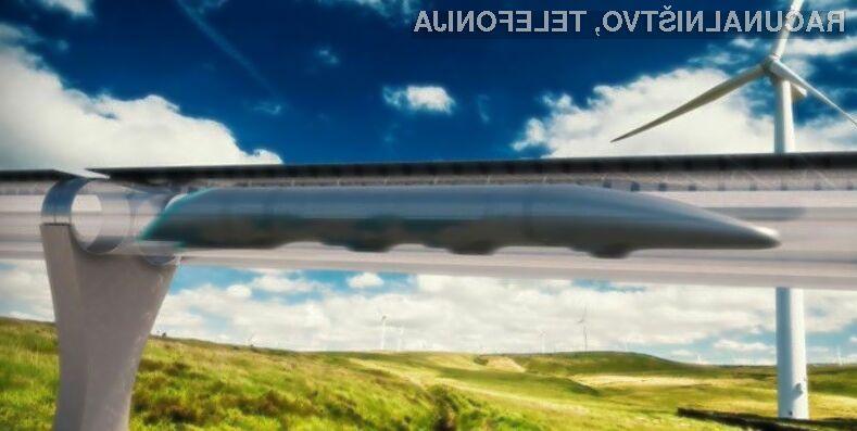 Koncept vozila prihodnosti Hyperloop obeta veliko.