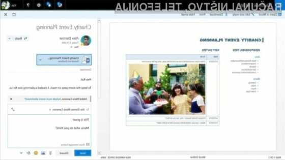 Novi Outlook.com je še tesneje povezan z oblačnim pisarniškim paketom Office 365!