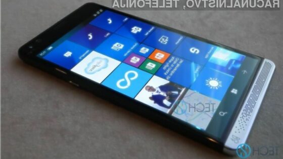 Pametni mobilni telefon HP Elite x3 naj bi bil kos tudi najzahtevnejšim nalogam.