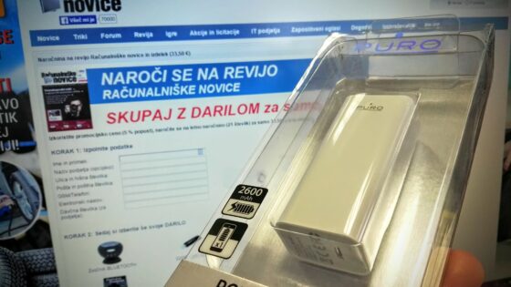Če potrebujete mobilno baterijo…