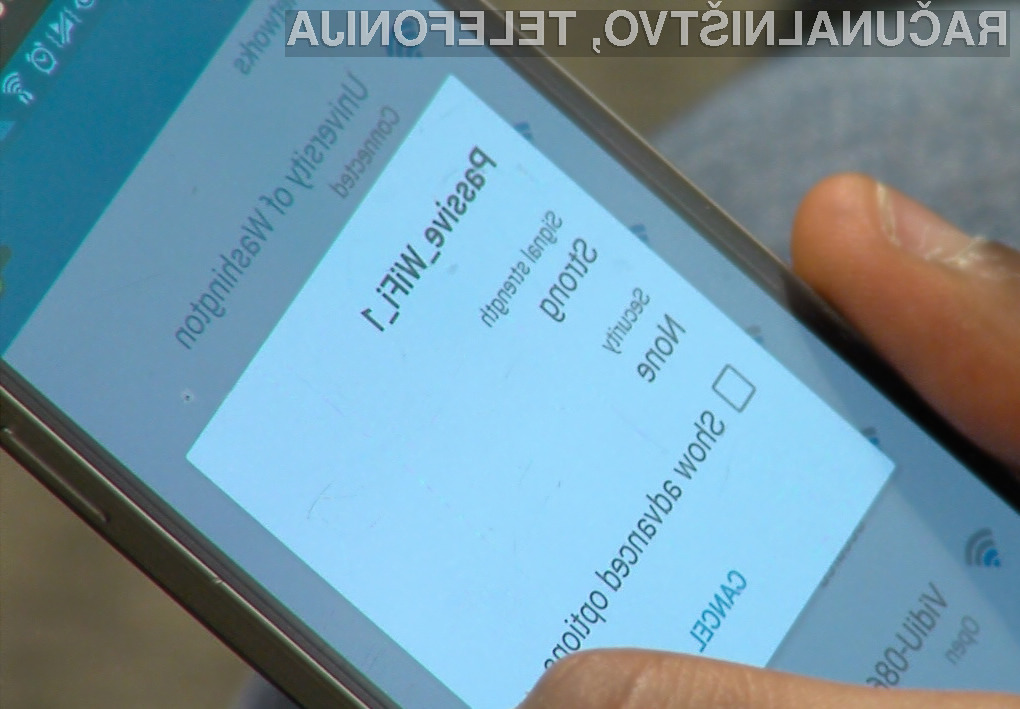 Pasivni WiFi porabi več tisočkrat manj električne energije v primerjavi z običajnim.