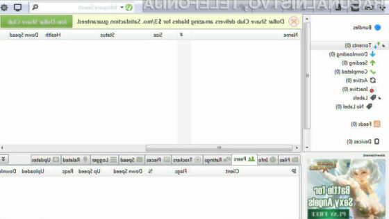 Pri odjemalec uTorrent se za nizko mesečno naročnino lahko hitro znebimo nadležnih reklamnih oglasov.