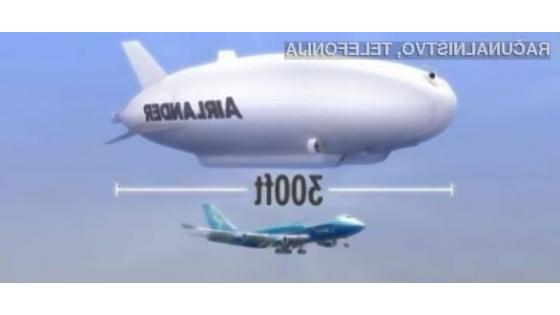 Do konca leta 2018 pa bo na voljo 12 zrakoplov.Airlander 10.